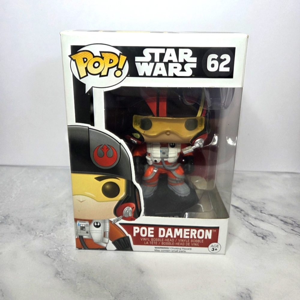 Star Wars Funko Pop Figure - Poe Dameron #62